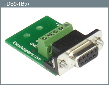 Female DB-9 5-Position Adapter