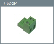 7.62mm 2-Position Pluggable Terminal Block