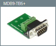 Male DB-9 5-Position Adapter