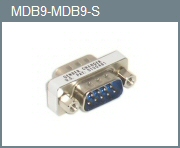 DB-9 M/M Mini Gender Changer