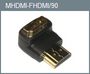 HDMI M/F 90-Degree Adapter