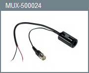 MuxLab 500024 CCTV Power-Thru Balun