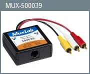 MuxLab 500039 Stereo Hi-Fi/Video Balun