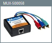 MuxLab 500058 Component Video/Stereo Audio Balun
