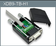 Enclosure for DB9 Adapters